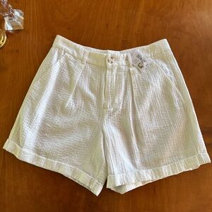 Women's White Shorts